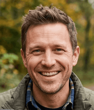 American man sharing CitrusBurn supplement testimonial and healthy weight management results