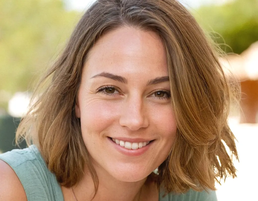 Woman over 40 smiling after using CitrusBurn natural metabolism support supplement