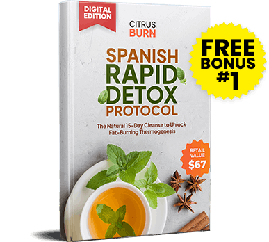 Spanish Rapid Detox Protocol digital guide showing Mediterranean cleanse plan to support metabolism and detox naturally